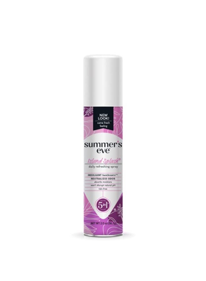 Summer's Eve Island's Splash daily refreshing spray quick boost of refreshness 5in1 56.7g - Image 1